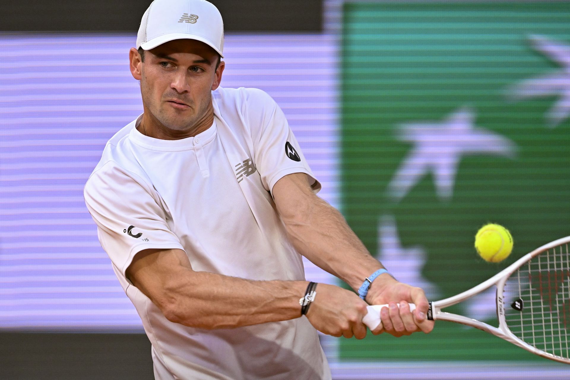 Tommy Paul at the 2025 French Open. Image: Getty